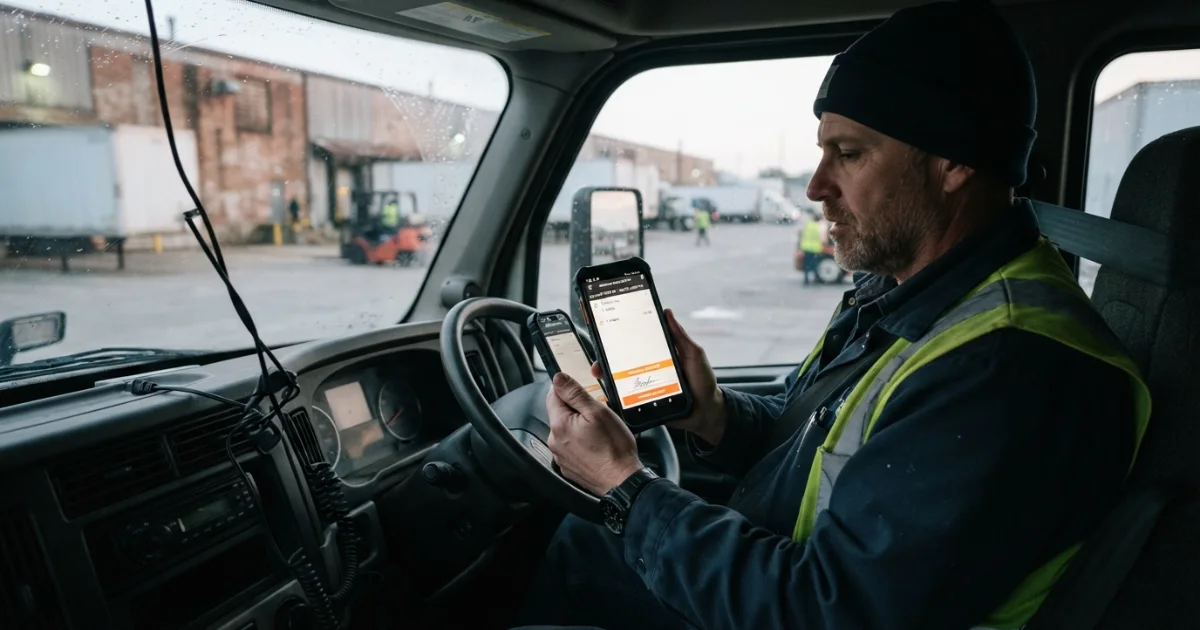 Driver App Development: Offline Manifests for 140 Trucks