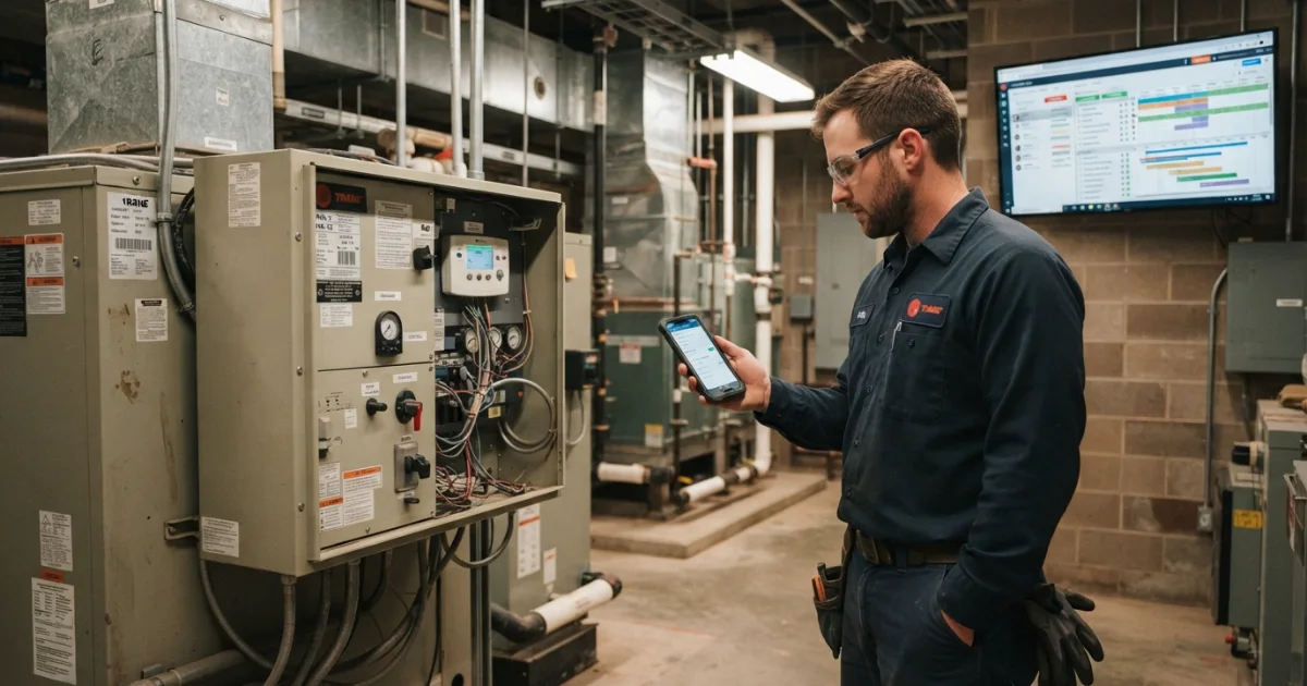 Field Service Management App: 60 Technicians, One Screen