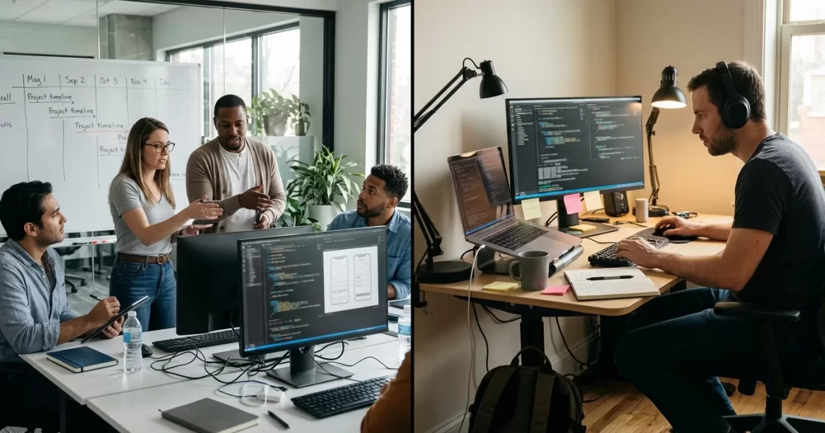 App Development Agency vs Freelancer: True 12-Month Cost
